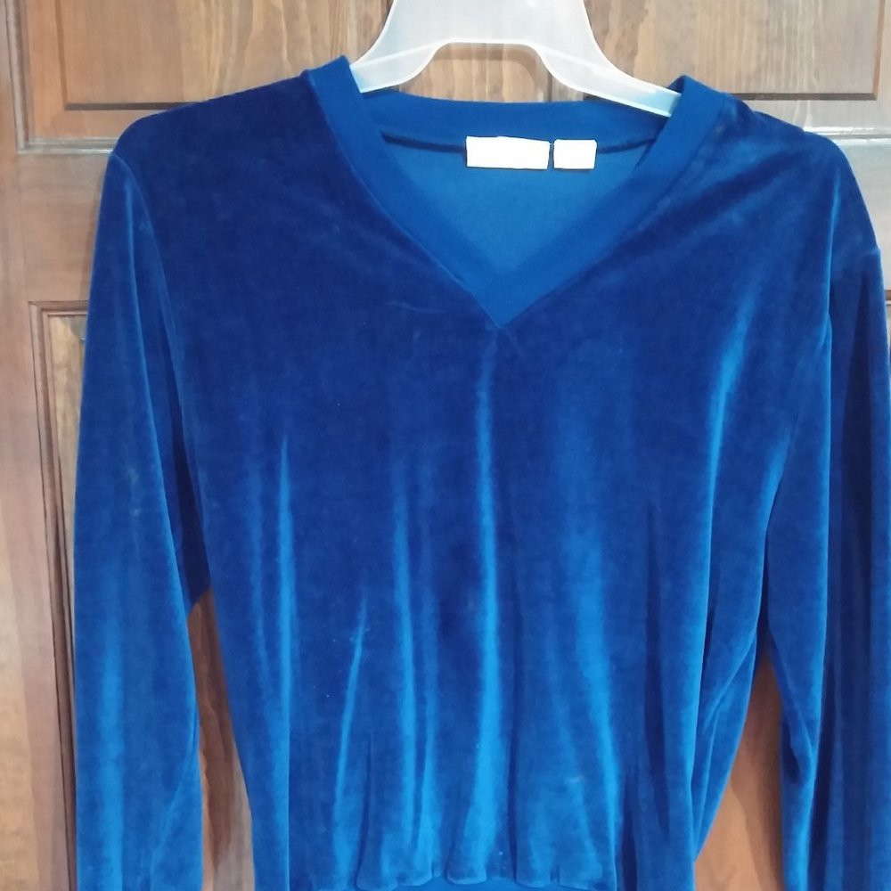 VELOUR PULLOVER